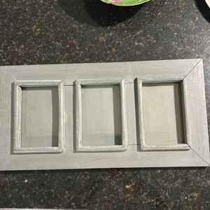 Wooden triple frame